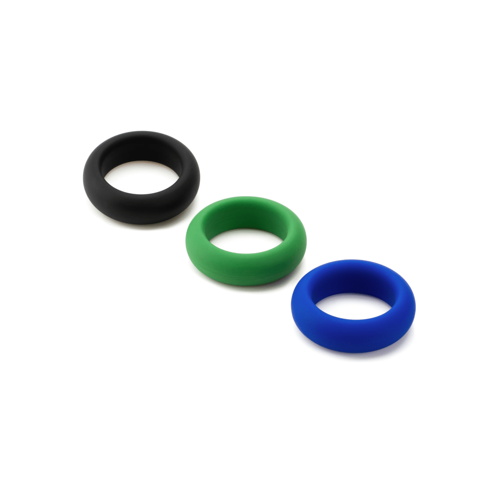 Je Joue Luxury Silicone Cock Ring Set of Three Pieces
