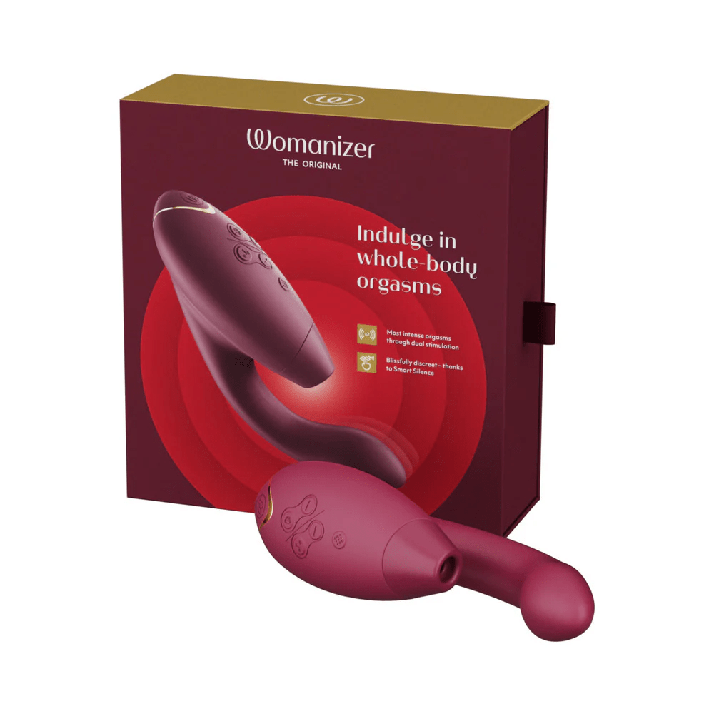Womanizer Duo 2: High - end Waterproof Clitoral & G - Spot Sex Toy