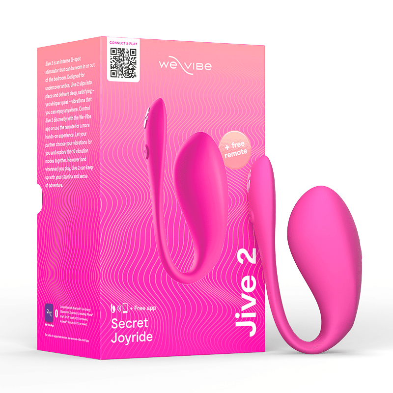 We-Vibe Jive 2 - A Premium Wearable G-spot and Clitoral Stimulating Vibrator for Enhanced Intimacy