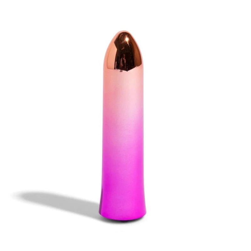Nu Sensuelle Luxury Aluminium Ombre-Pointed Warming Bullet Vibrator