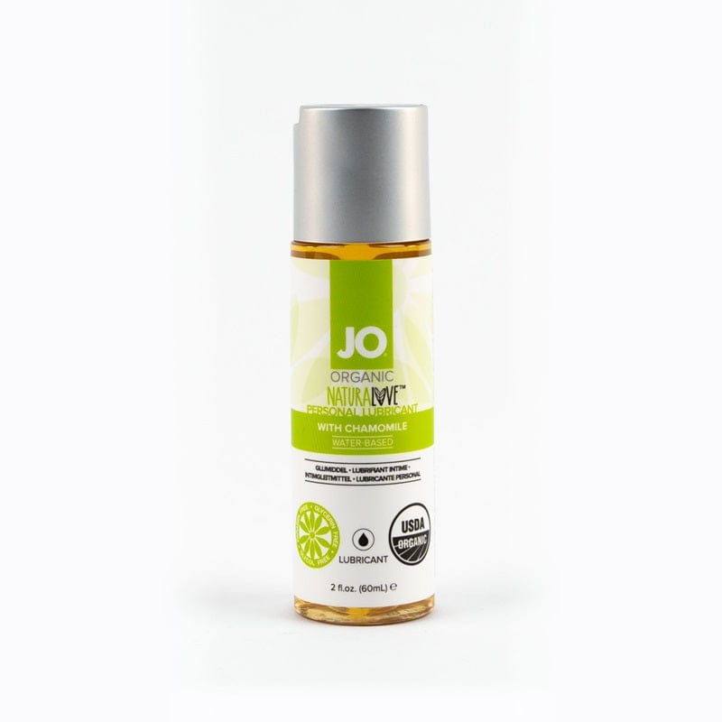 System JO Naturalove USDA Certified Organic Personal Lubricant for Enhanced Intimacy