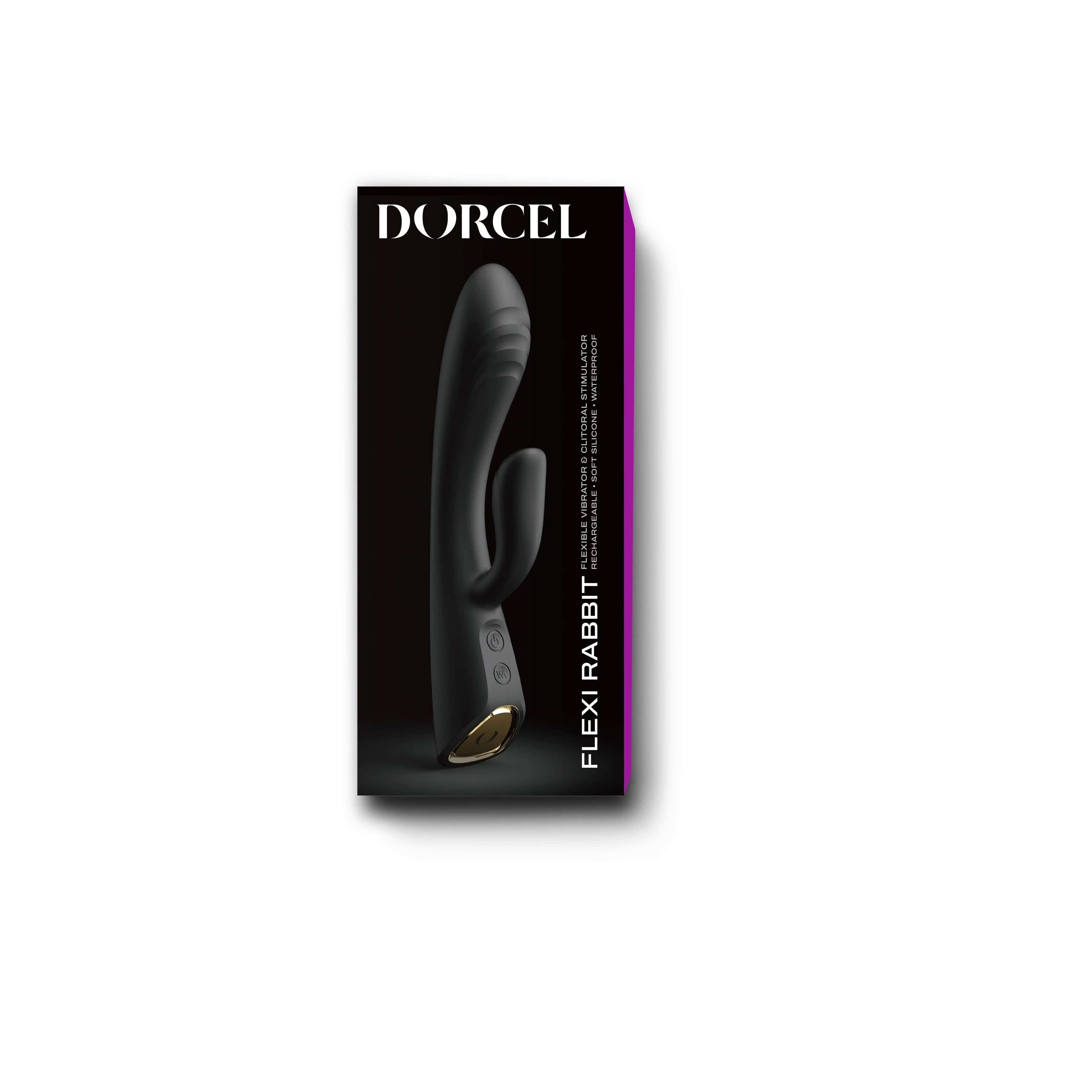 Dorcel Ultra-Flexible Rabbit-Style Warming Sexual Vibrator for Enhanced Intimate Pleasure