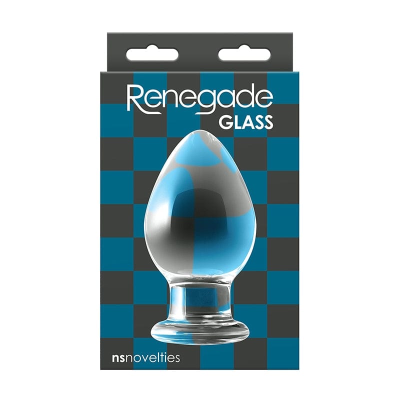NS Novelties Renegade's Stunning Clear Glass Knight Toy