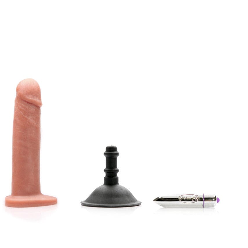 Tantus Alan O2 Suction Cup - Equipped Vibrating Dildo Kit for Lifelike Sensations