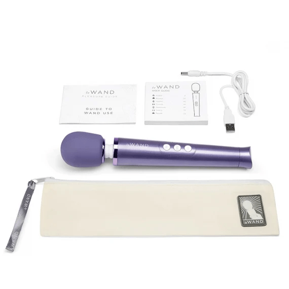 Le Wand Petite: Compact, Rechargeable Massager with Multiple Vibration Modes