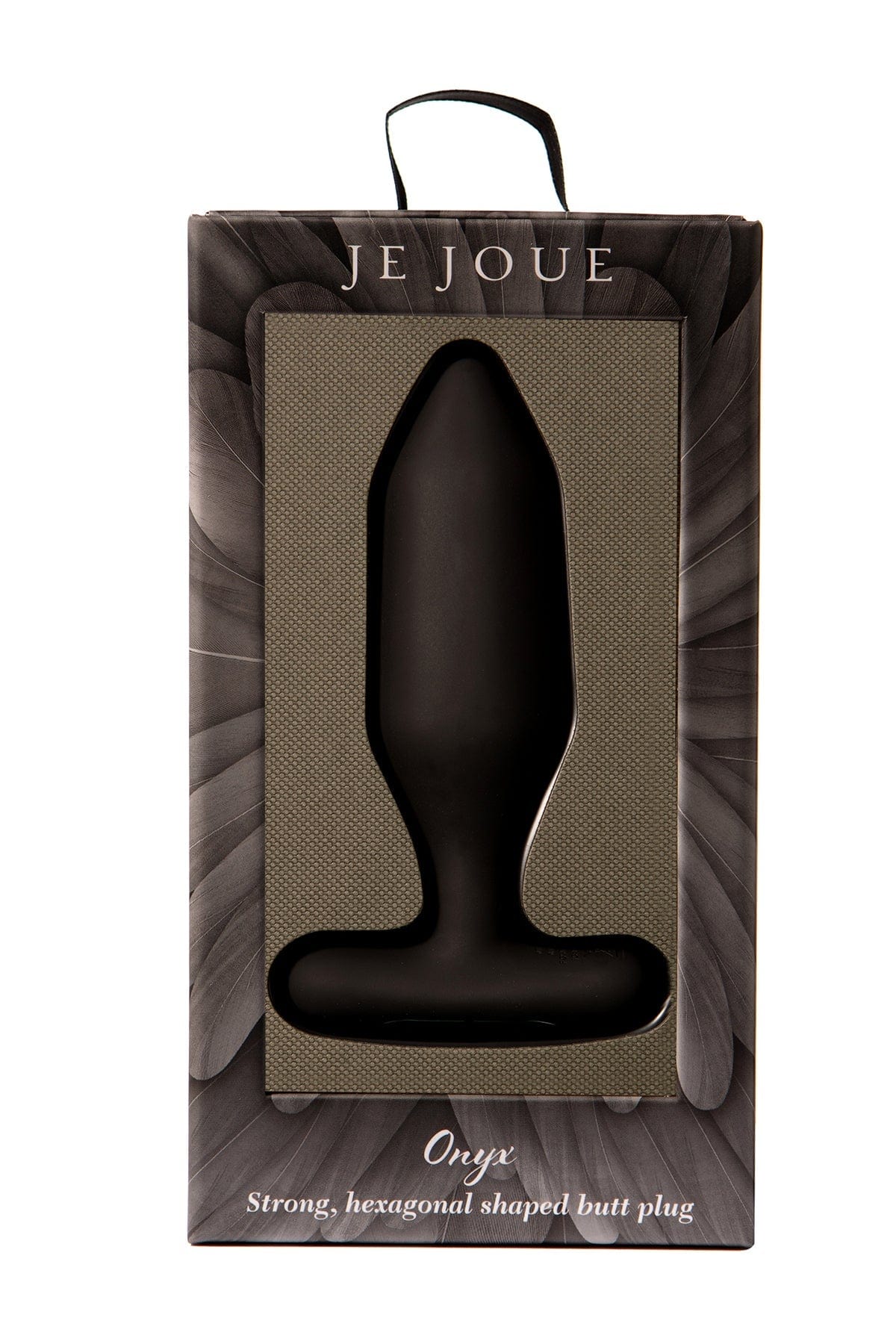 Je Joue Luxury Onyx-Inspired Vibrating Butt Plug for Exquisite Pleasure