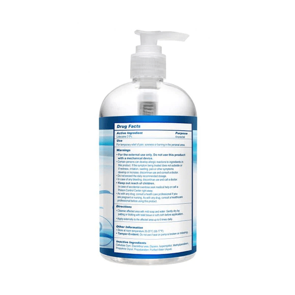 Clean Stream Relax 17oz Anal Lubricant with Desensitizing Effect