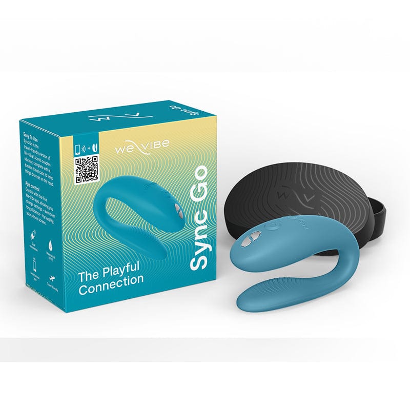 We-Vibe Sync GO Hands-Free Couples Travel Vibrator for Intimate Adventures