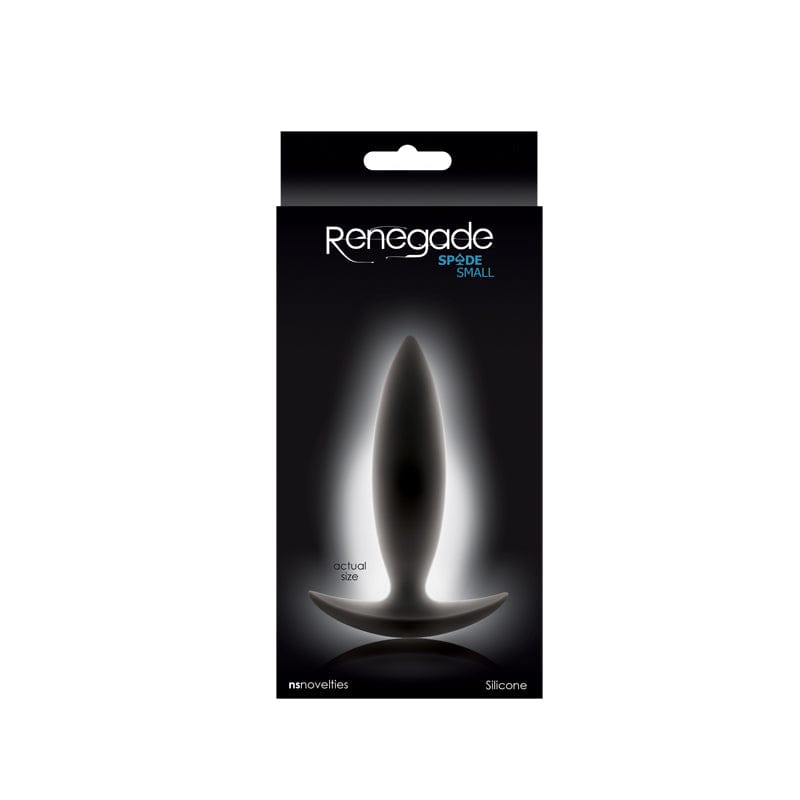 NS Novelties Renegade Spades Anal Plug - Premium Silicone Anal Insertion Toy