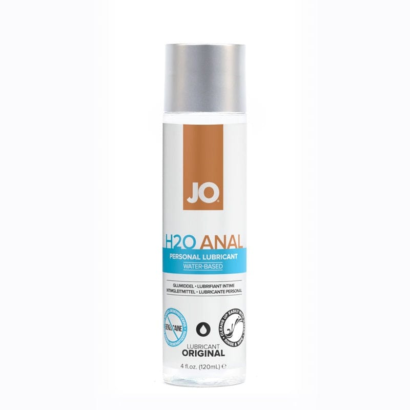 System JO H2O Original Water-Based Anal Lubricant for Enhanced Intimate Play