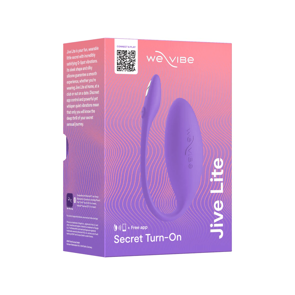 We-Vibe Jive Lite: App-Controlled, Waterproof Egg Vibrator for G-Spot Thrills