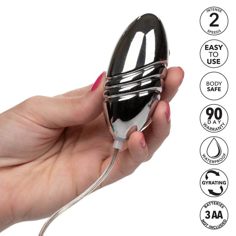 Calexotics Waterproof and Gyrating Personal Massager Bullet for Intense Pleasure