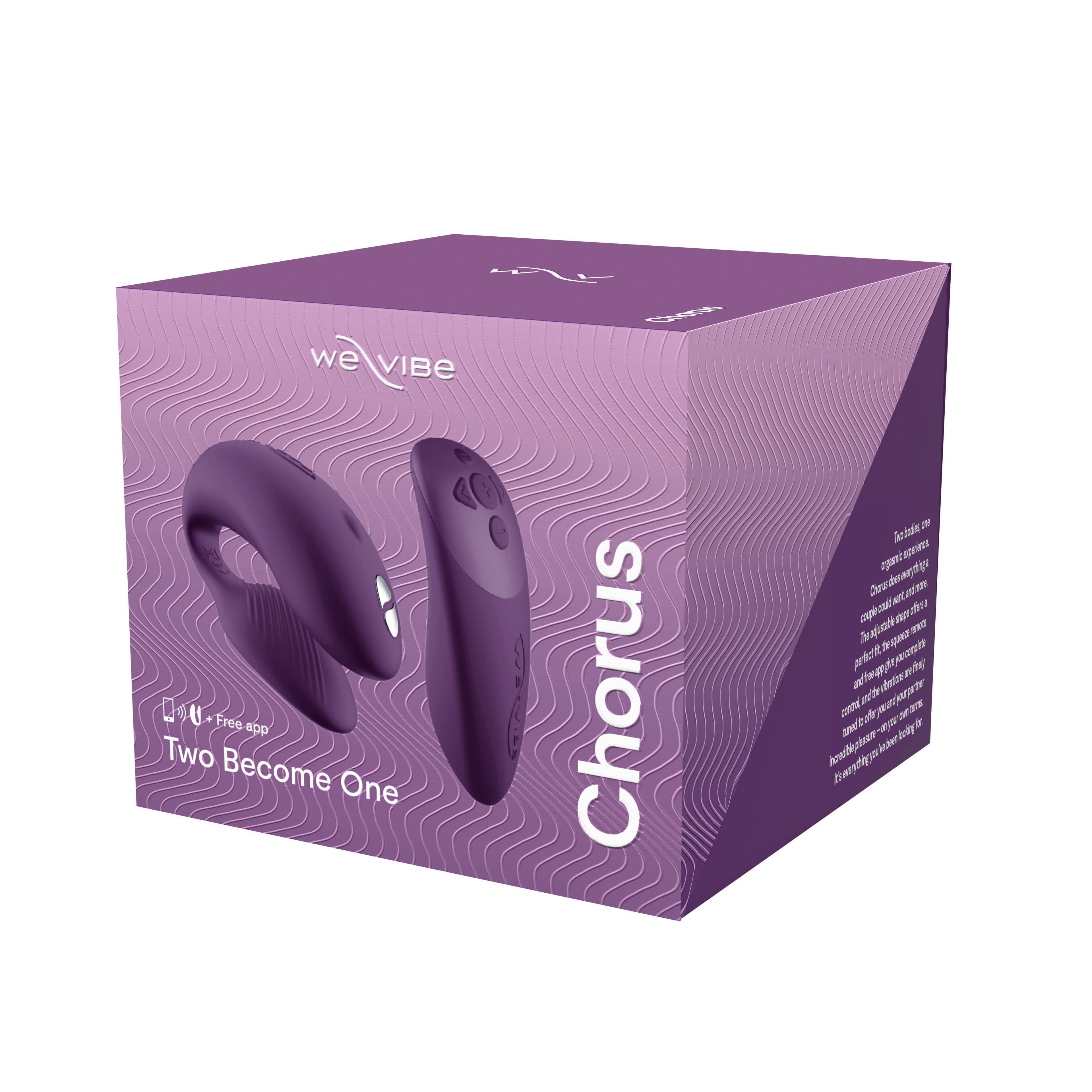 We-Vibe Chorus Couples' Remote-Controlled Love Vibrator for Enhanced Intimate Experiences