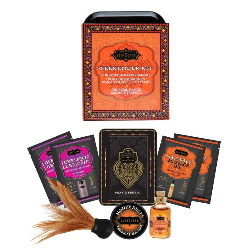 Kama Sutra Tropical Mango Weekender Kit for Romantic Getaways