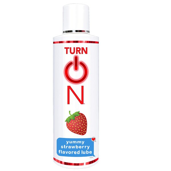 Turn On Refreshing Strawberry Flavored Personal Lubricant