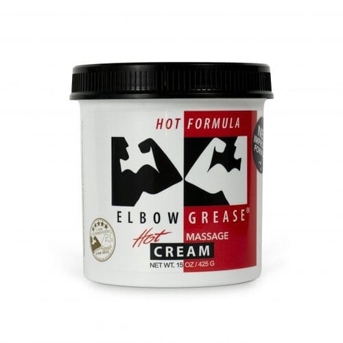 Premium Elbow Grease Hot Formula Massage Cream for Sensual Moments