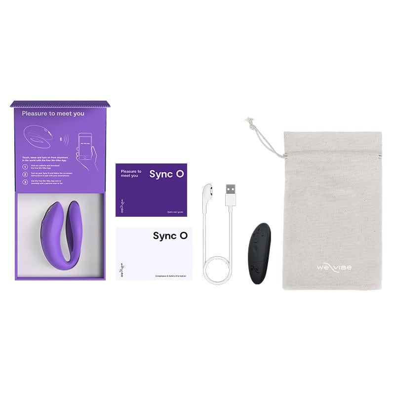 Innovative We-Vibe Sync O Hands-Free Couples Vibrator for Ultimate Pleasure