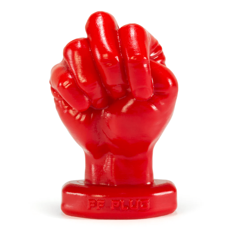 OxBalls Red FF-Plug 1 Realistic Silicone Butt Plug for Intense Anal Play