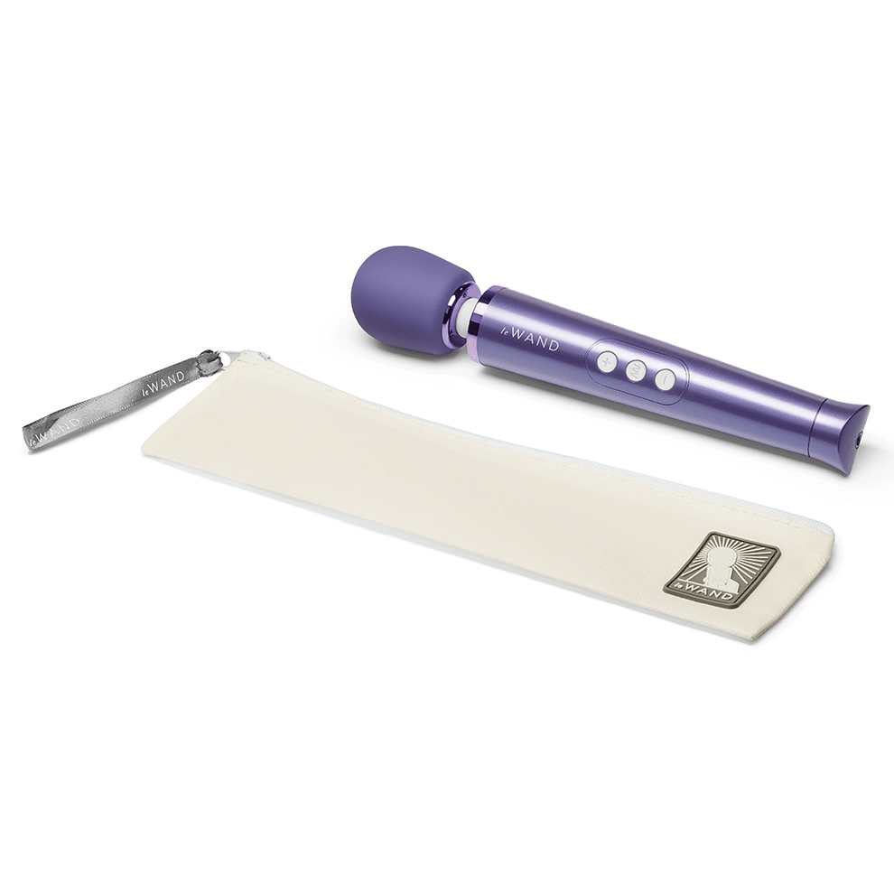 Le Wand Petite: Compact, Rechargeable Massager with Multiple Vibration Modes