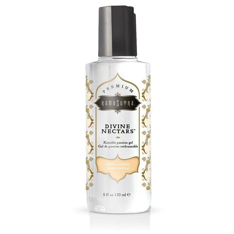 Kama Sutra Divine Nectars Vanilla Creme - A Sensual Water - based Flavored Body Glide