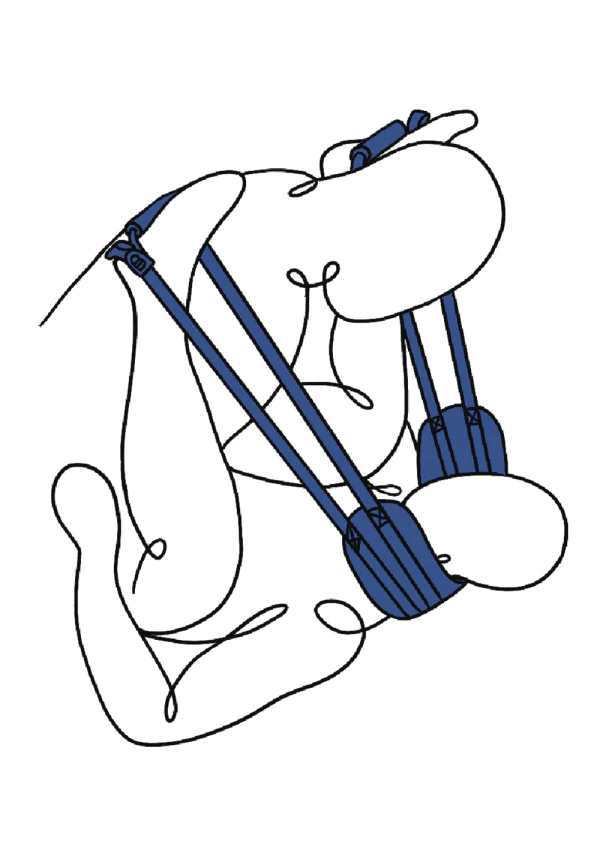 Sportsheets Deluxe Pivot Doggie-Style Strap for Enhanced Intimate Experiences