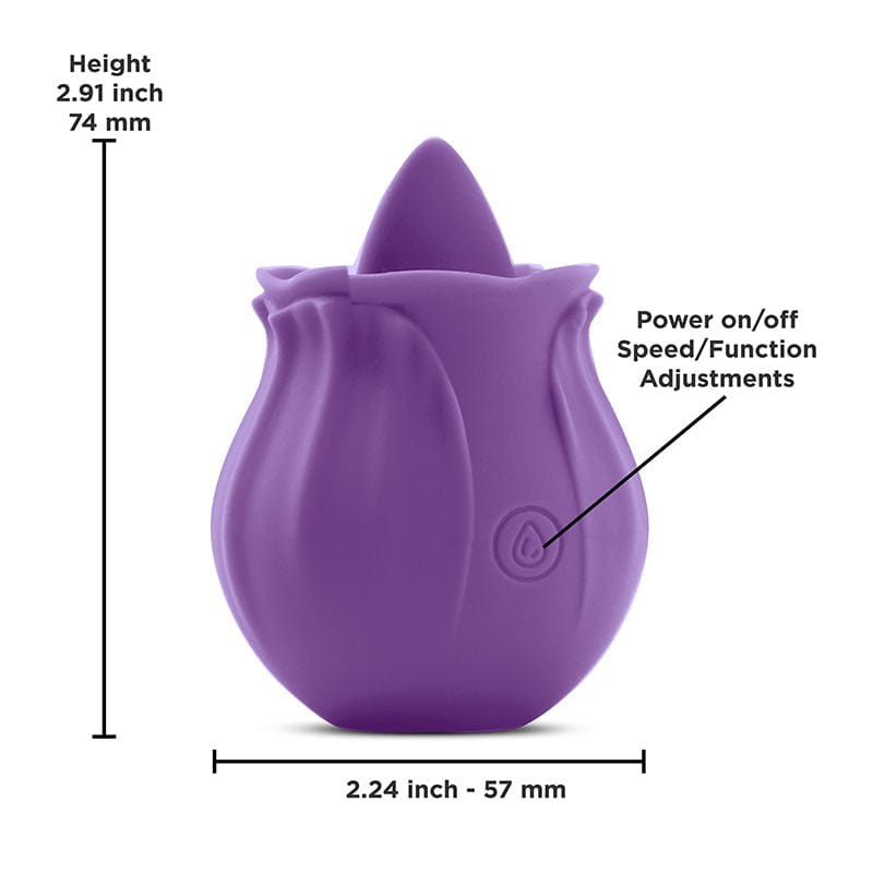 NS Novelties Inya Kiss Stimulator: Rechargeable & Waterproof for Intense Pleasure