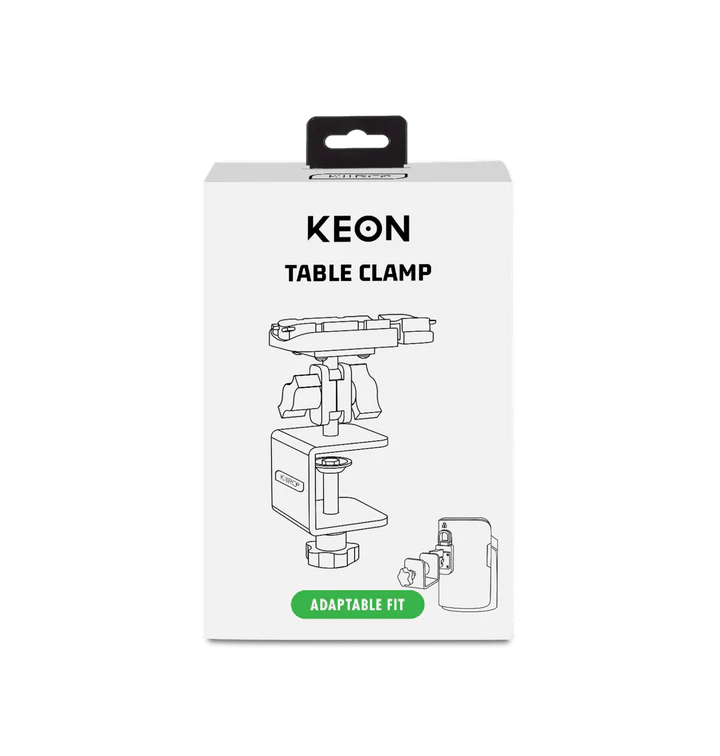 Kiiroo Stainless Steel and ABS Table Clamp for Keon Automatic Masturbator