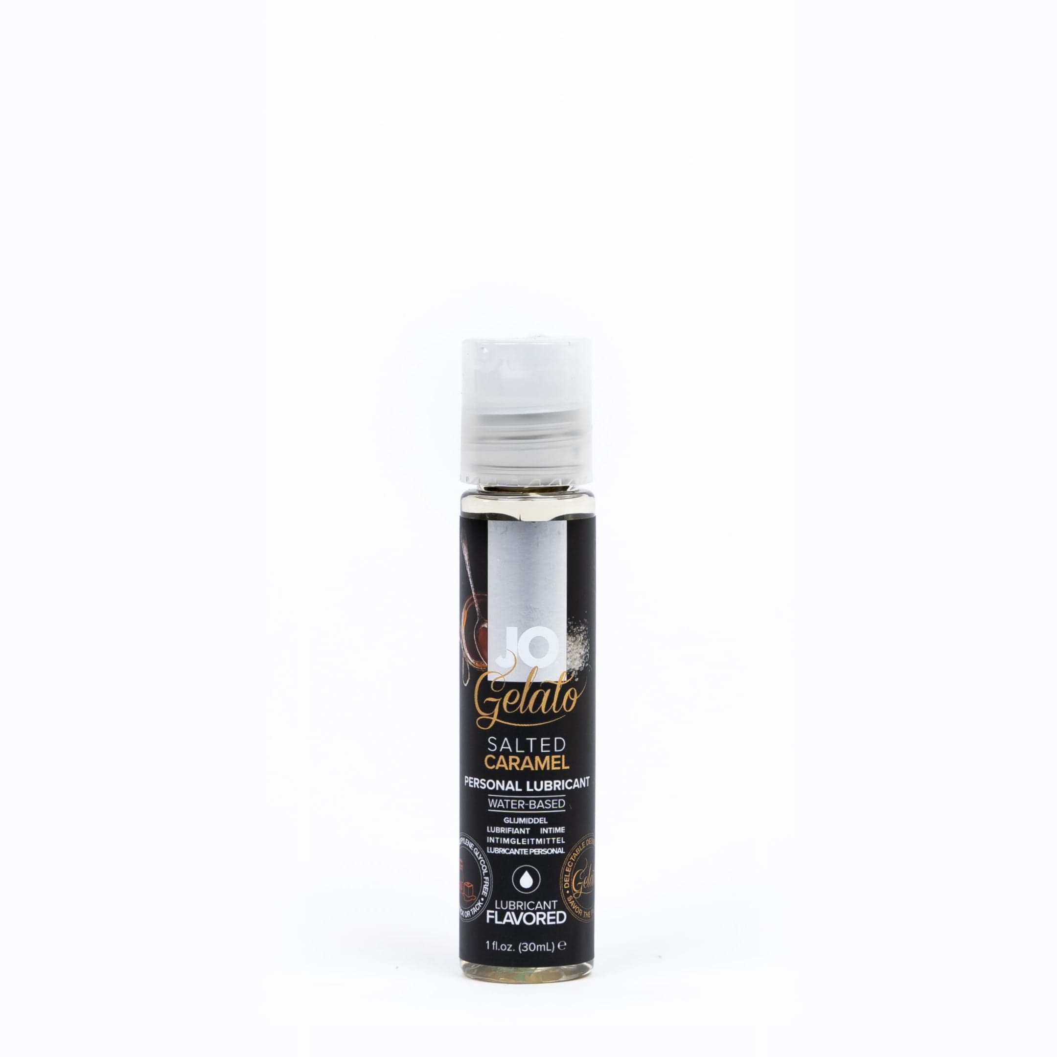 System JO Gelato Lubricant with a Delicious Salted Caramel Flavor