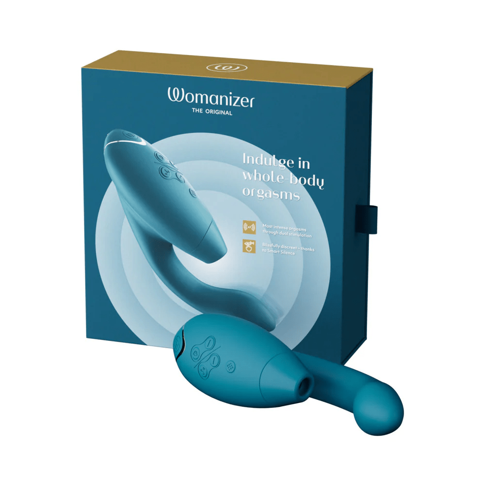 Womanizer Duo 2: High - end Waterproof Clitoral & G - Spot Sex Toy