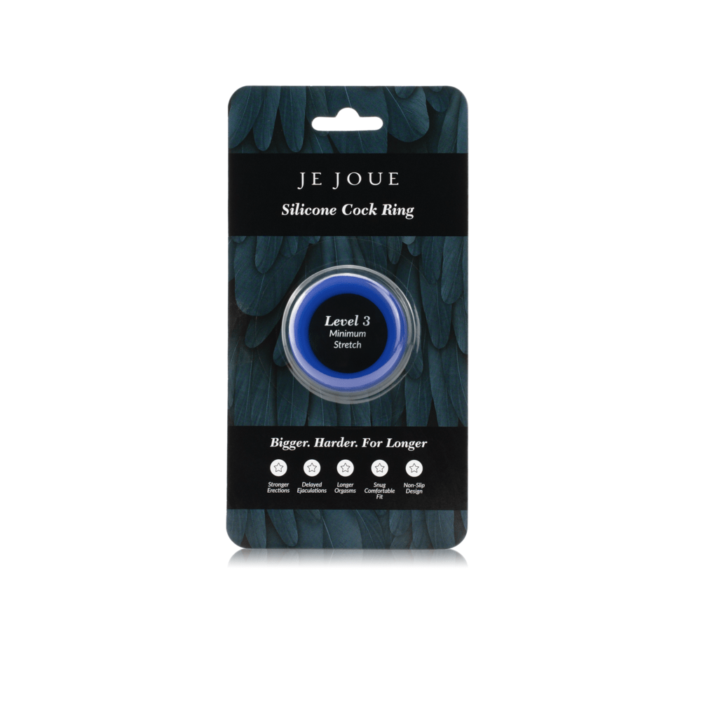 Je Joue Premium Silicone Minimum Stretch Male Cock Ring for Enhanced Intimate Pleasure