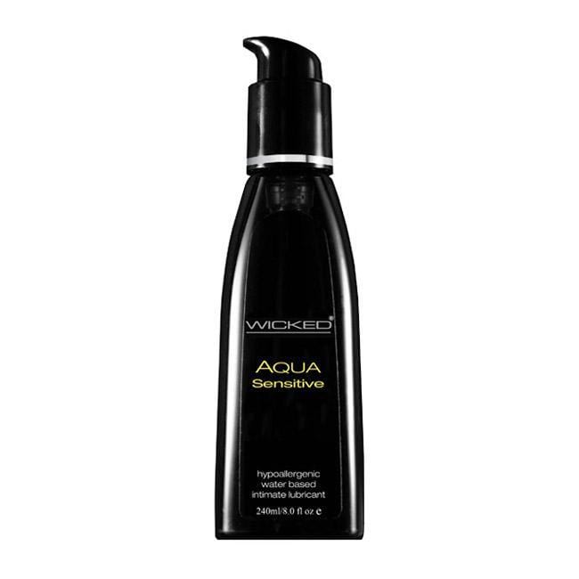 Wicked Hypoallergenic and Unscented Aqua Lubricant for Sensitive Skin