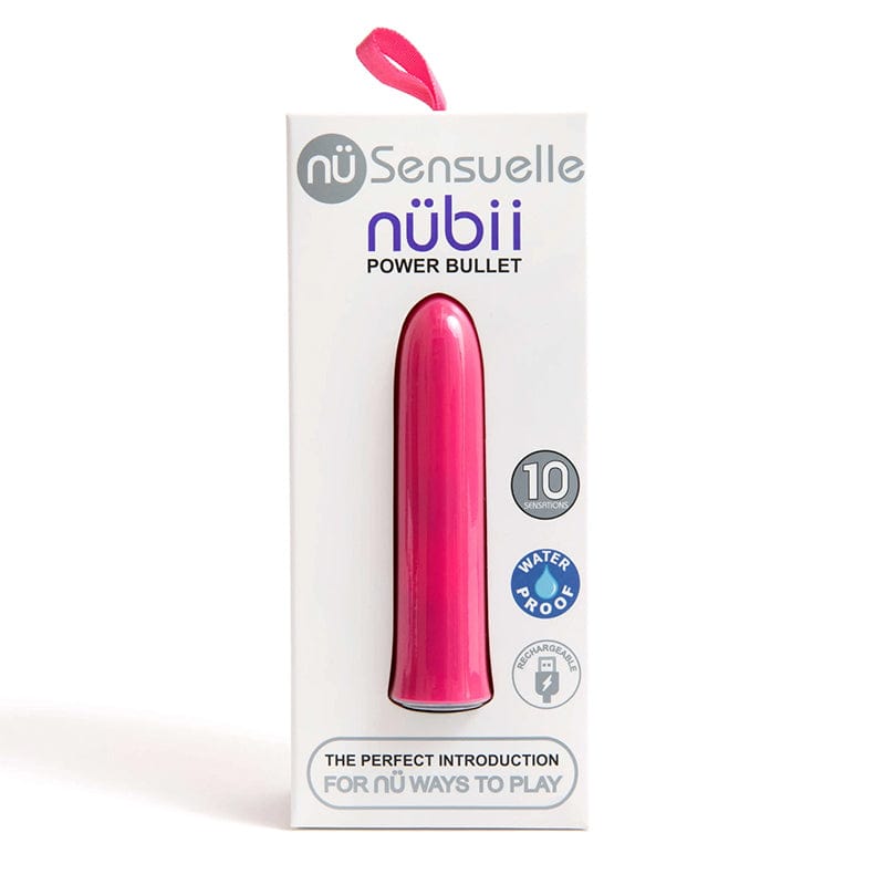 Nu Sensuelle Pink Nubii Bullet - Ideal for Subtle Pleasure Seekers