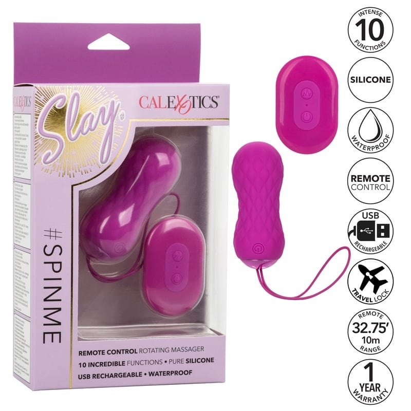 Calexotics Adult Pleasure Toy - Slay SpinMe with Advanced Features