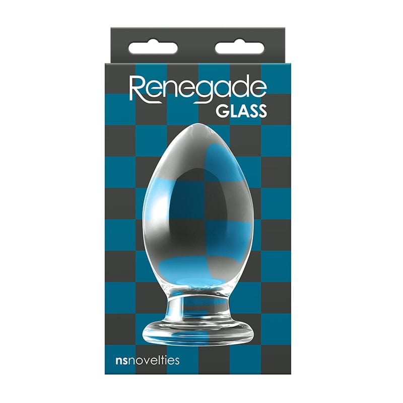 NS Novelties Renegade Collection's Clear Glass Bishop - An Oversized Adult Play Toy