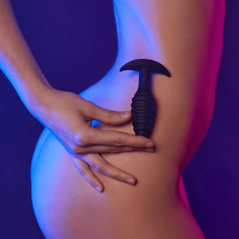 Dorcel Brand Silicone Anal Plug with Spiral Design for Enhanced Sensation