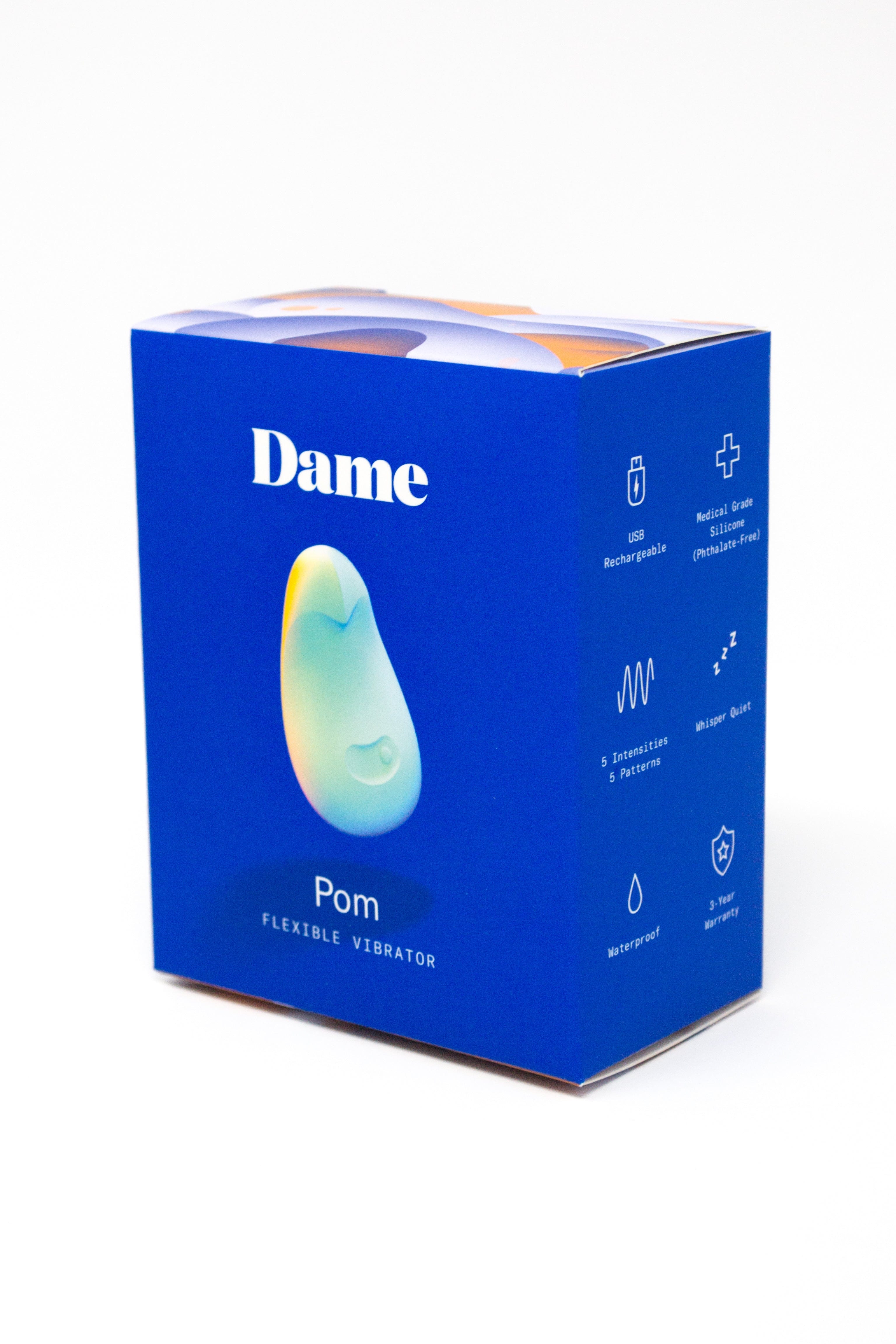 Dame Pom Soft-Touch Handheld Vibrator for Enhanced Pleasure