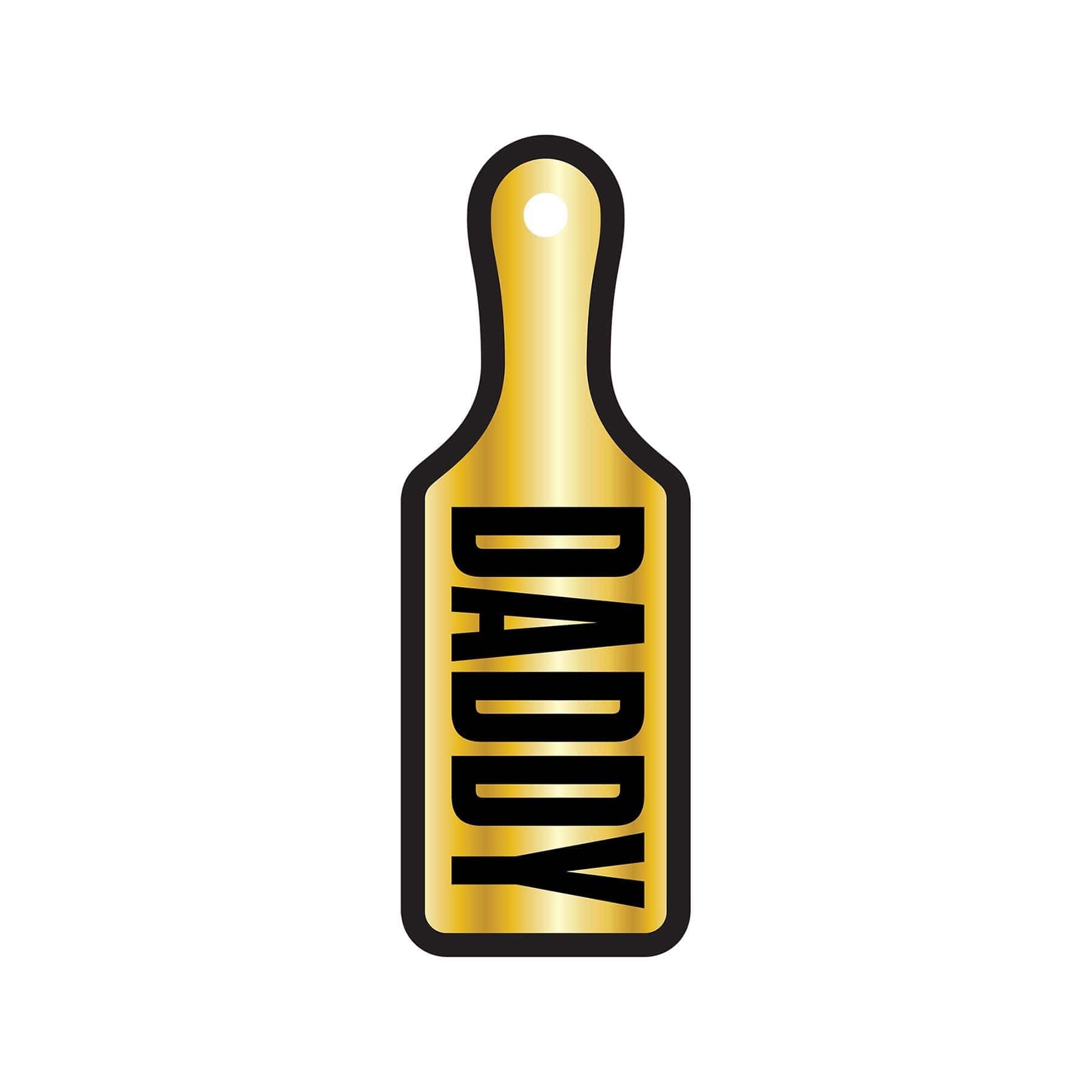 Durable Cardboard Wood Rocket Daddy Paddle Peach - Scented Air Freshener