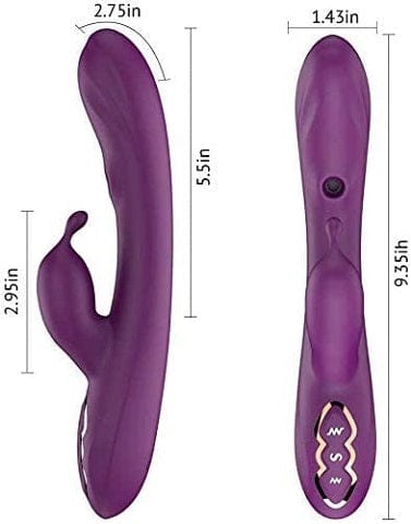 Tracy's Dog Premium G-Spot Rabbit Vibrator with 7 Vibrations & Suction