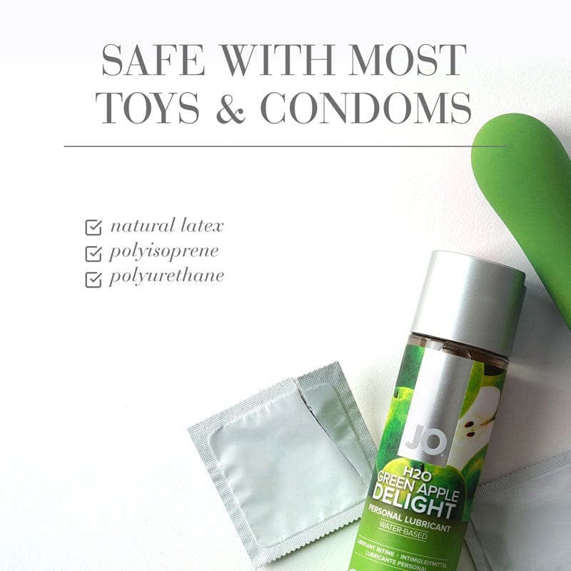 System JO H2O Green Apple Flavored Lubricant for Sensual Intimate Moments