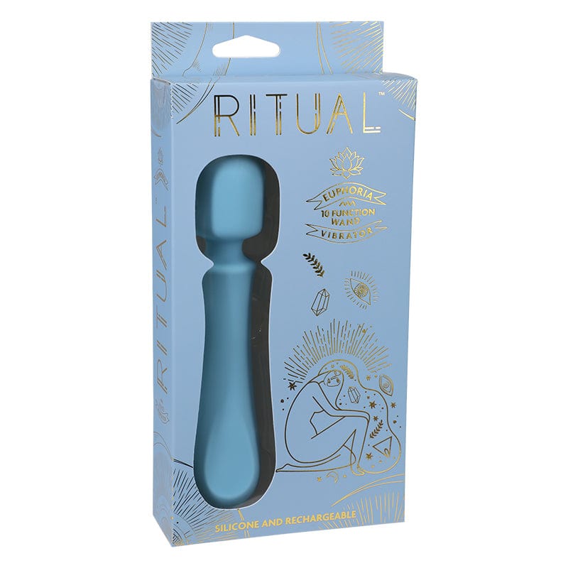Doc Johnson Luxury Ritual Euphoria Silicone Wand Vibrator for Ultimate Pleasure