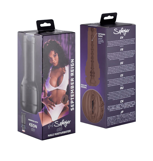 Kiiroo Feel September Reign Male Masturbation Stroker with Realistic Sensation