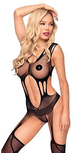 Penthouse Wild Virus Black Fishnet Bodystocking for a Stylish Look