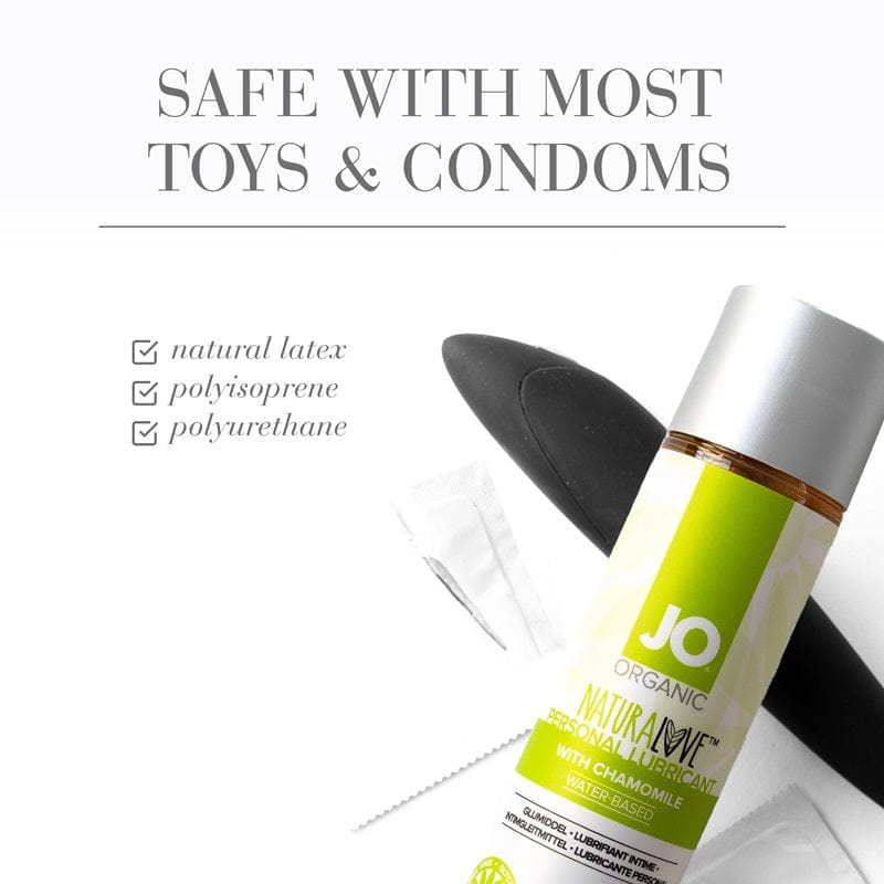 System JO Naturalove USDA Certified Organic Personal Lubricant for Enhanced Intimacy