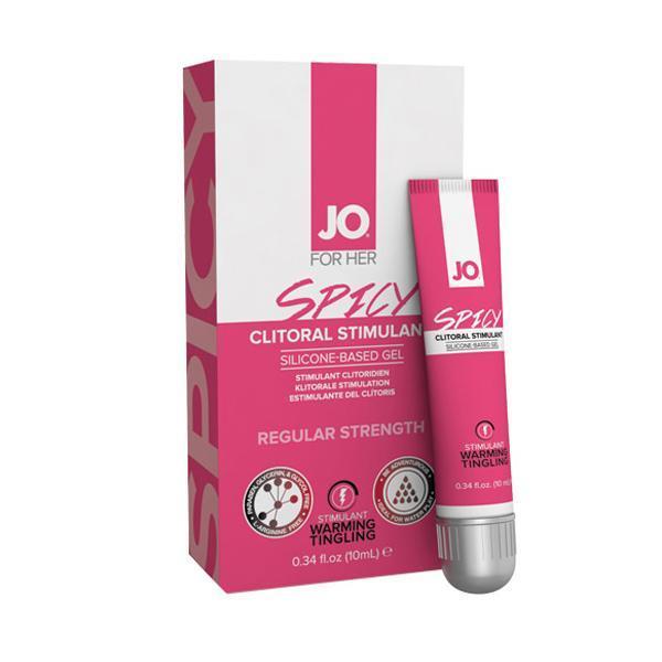 System JO Spicy Silicone-based Clitoral Stimulant Gel for Enhanced Sensual Pleasure