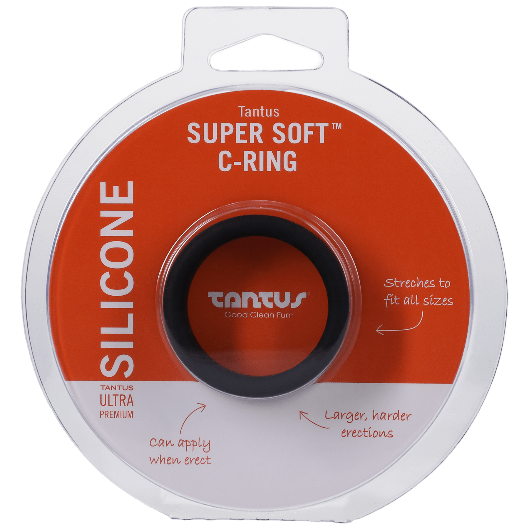 Tantus Ultra-Soft and Stretchy Silicone Cock Ring for Enhanced Pleasure
