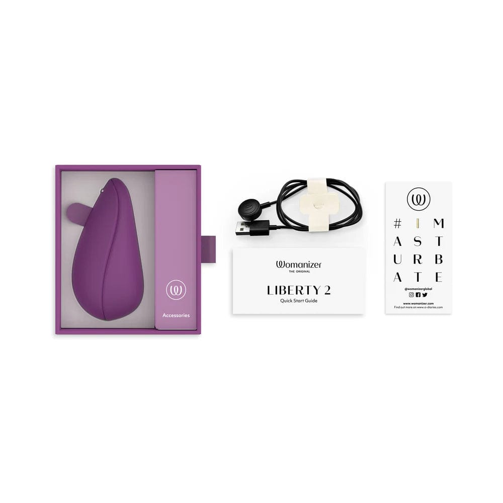 Womanizer Liberty 2: Compact & Powerful Clitoral Stimulator for On - the - Go Pleasure