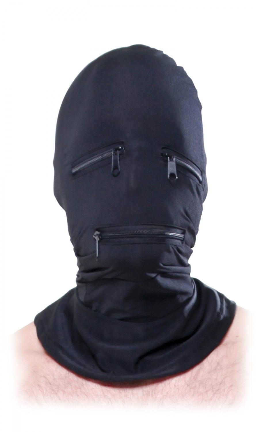Pipedream Products Adult Fetish Fantasy Style Zippered Face Hood for Unisex