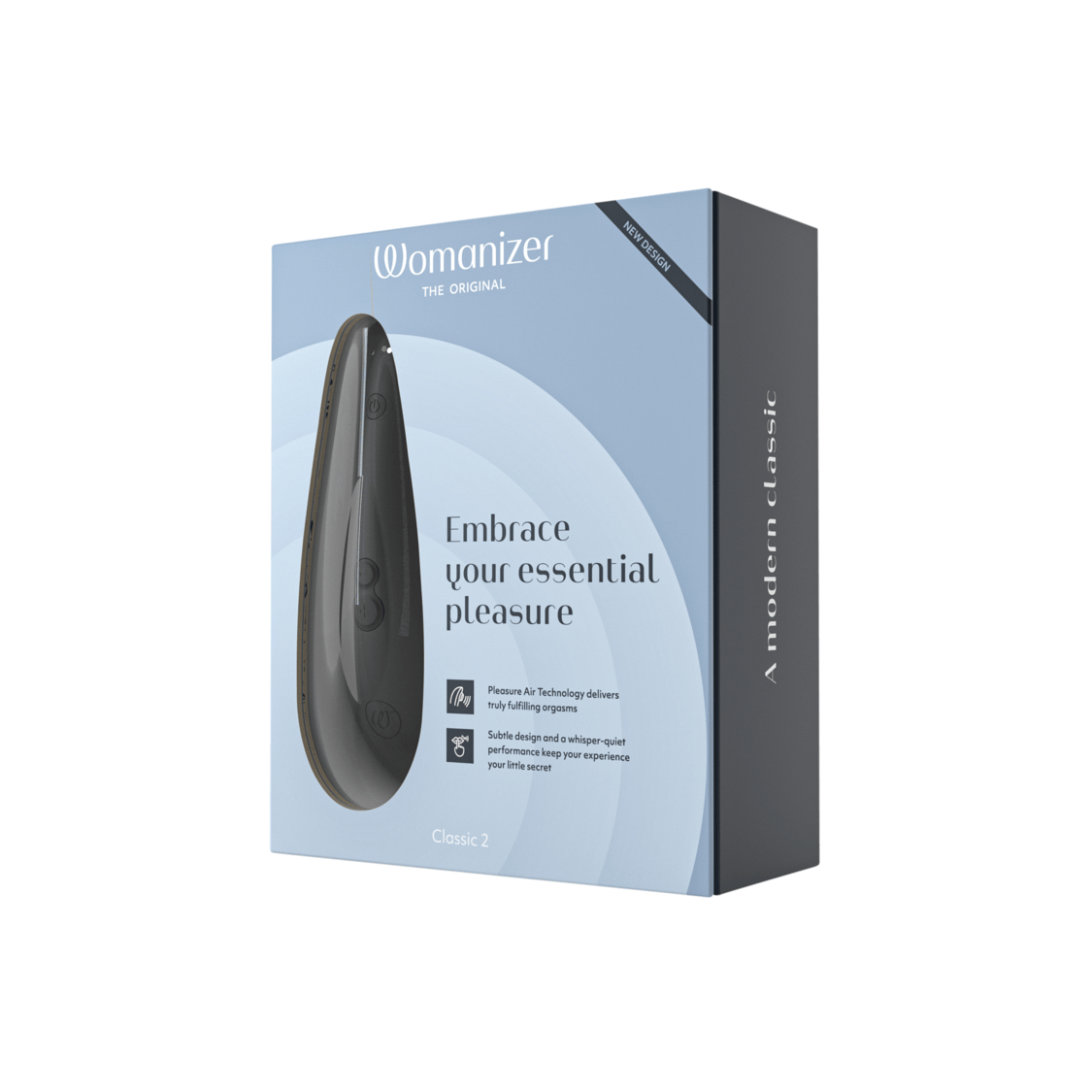 Revolutionary Womanizer Classic 2: 10 - Level Clitoral Stimulator for Ultimate Pleasure