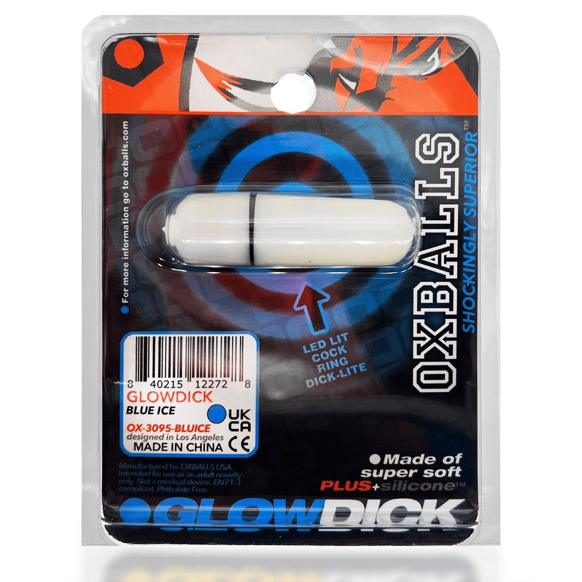 Oxballs Glow-in-the-Dark LED Cockring for a Unique and Eye-Catching Sexual Experience