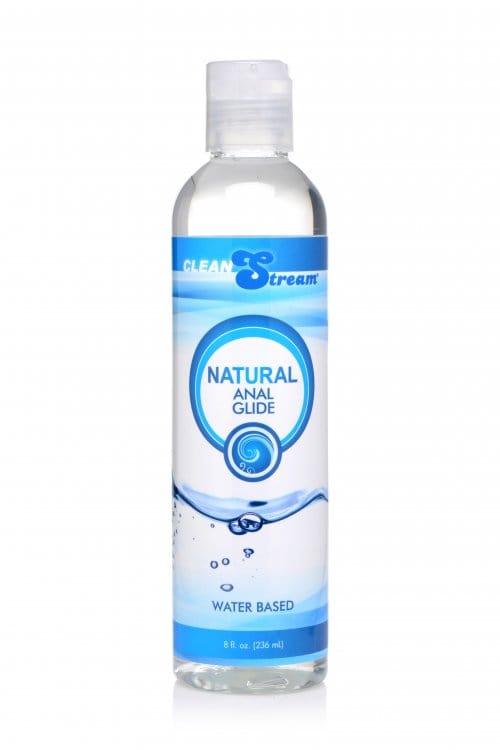 XR CleanStream Natural Water-Based Lubricant for Anal Use with Smooth Glide